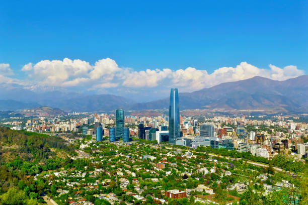 Skyline of Santiago de Chile, Providencia region